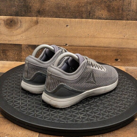 REEBOK NANO 8 WOMENS ATHLETIC SHOES CROSSFIT GYM WALKING GRAY LOW SIZE 6.5 - Picture 8 of 9